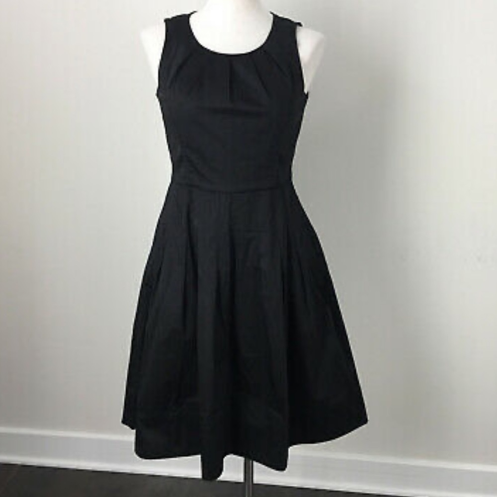 Talbots pleated middi dress
